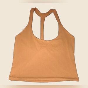 EUC FP Movement by Free People Orange Crop Top